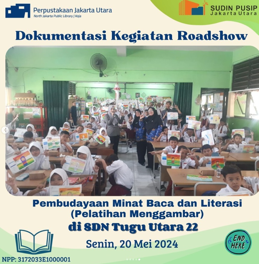 Roadshow Workshop Membaca Bersama Suku Dinas Perpustakaan Dan Kearsipan Kota Administrasi Jakarta Utara